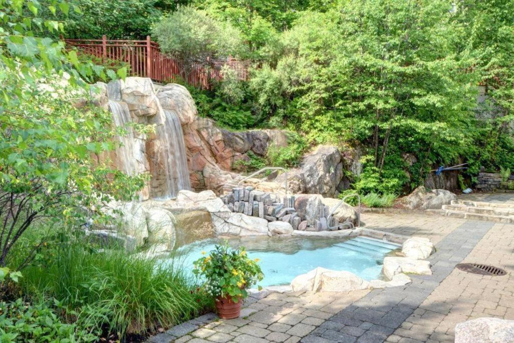 Les Eaux - 2Bdrs W Pool & Hot Tub Near Village Mont-Tremblant Exterior foto